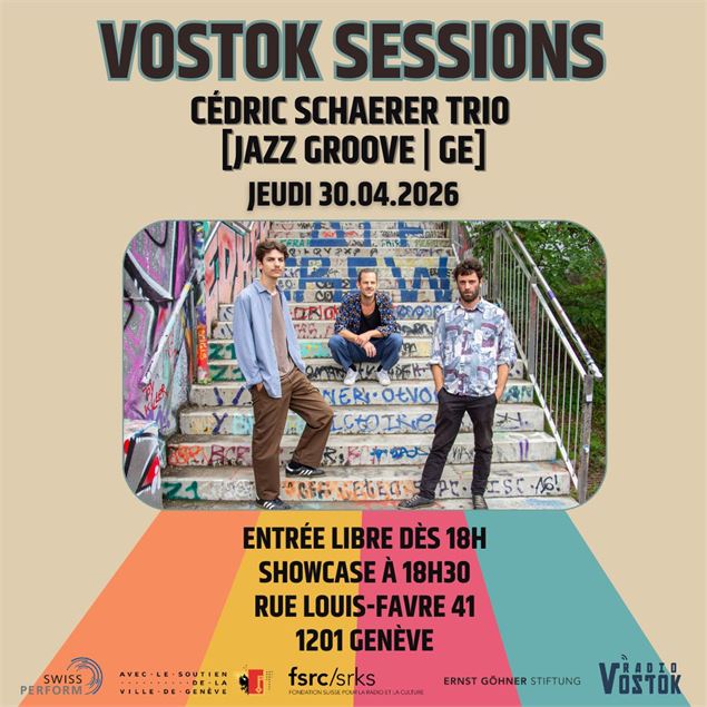 Cédric Schaerer Trio [Jazz Groove | GE] - Cédric Schaerer Trio