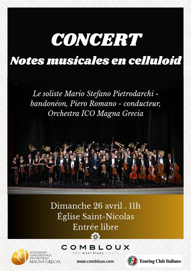 Orchestre de la Magna Grecia - Voyage musical de l'Italie à l'Argentine_Combloux