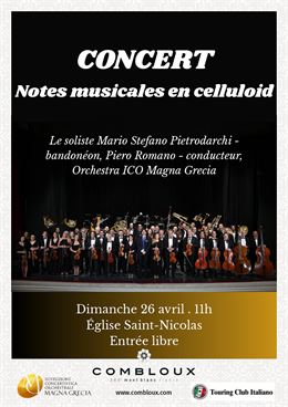 Orchestre de la Magna Grecia - Voyage musical de l'Italie à l'Argentine_Combloux