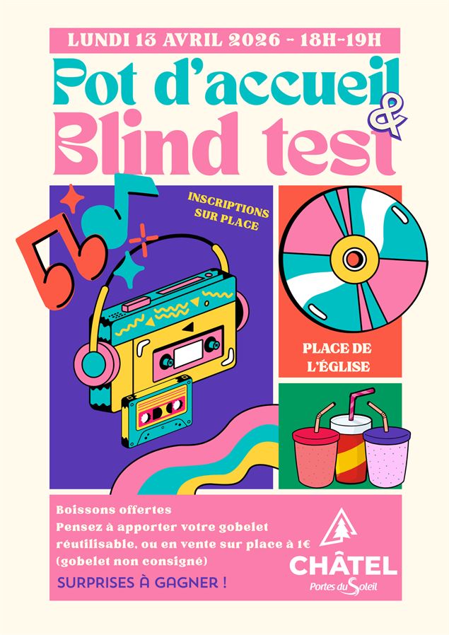 Pot d'accueil & blind test_Châtel - Châtel Tourisme