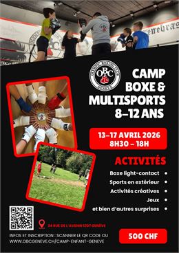 Camp boxe & multisports 8-12 ans - OBC Genève