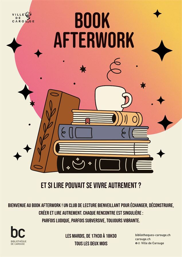 Book afterwork : et si lire pouvait se vivre autrement ? - DR