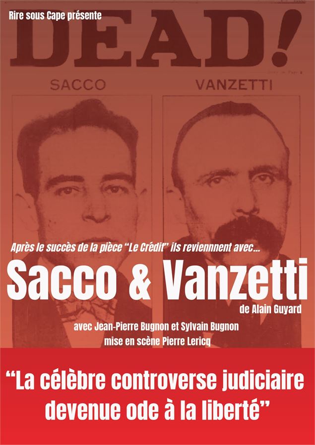 Sacco & Vanzetti des frères Bugnon - DR