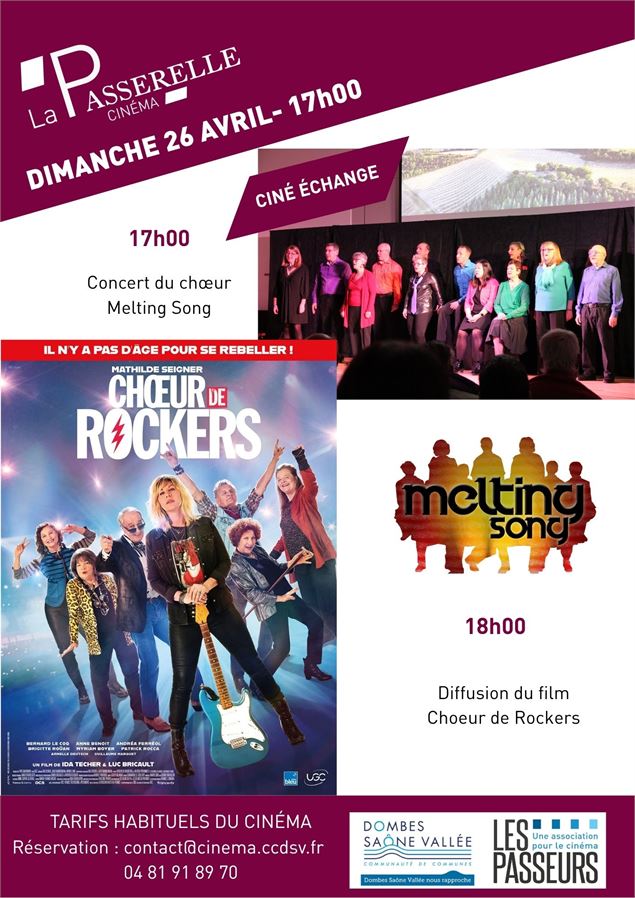 Cine Concert - Melting Song & Chœur de Rockers