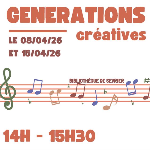 Génération récréative - Eveil musical_Sevrier - Bibliothèque Municipale de Sevrier