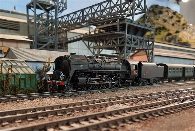 Visites de la maquette ferroviaire_Moûtiers - JP Bergeri
