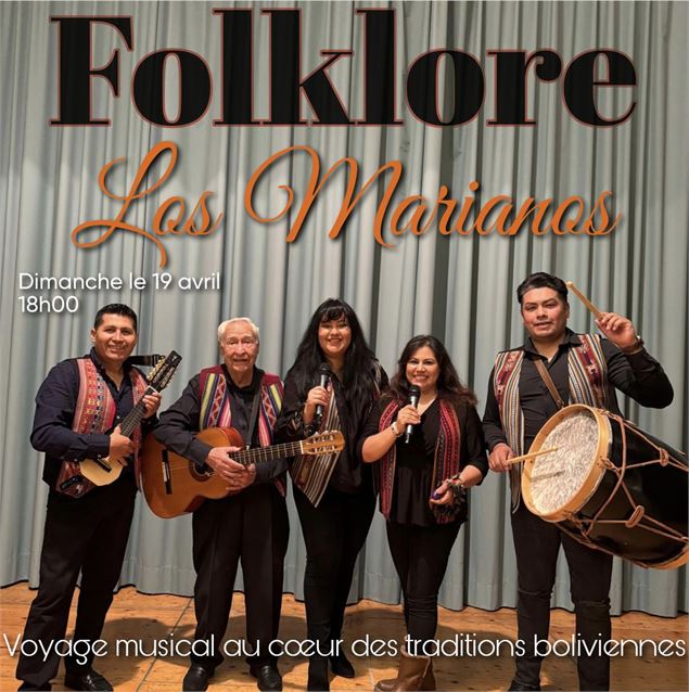 Los Marianos – Voyage musical au cœur des traditions boliviennes - Espace Diamono