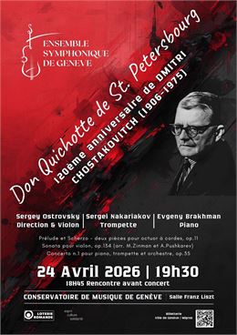 Concert de l'Ensemble Symphonique de Genève - Association Classique en Partage