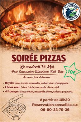 Soirée pizzas - Maurienne Ball Trap
