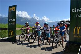Départ Mb Kids - OT Combloux