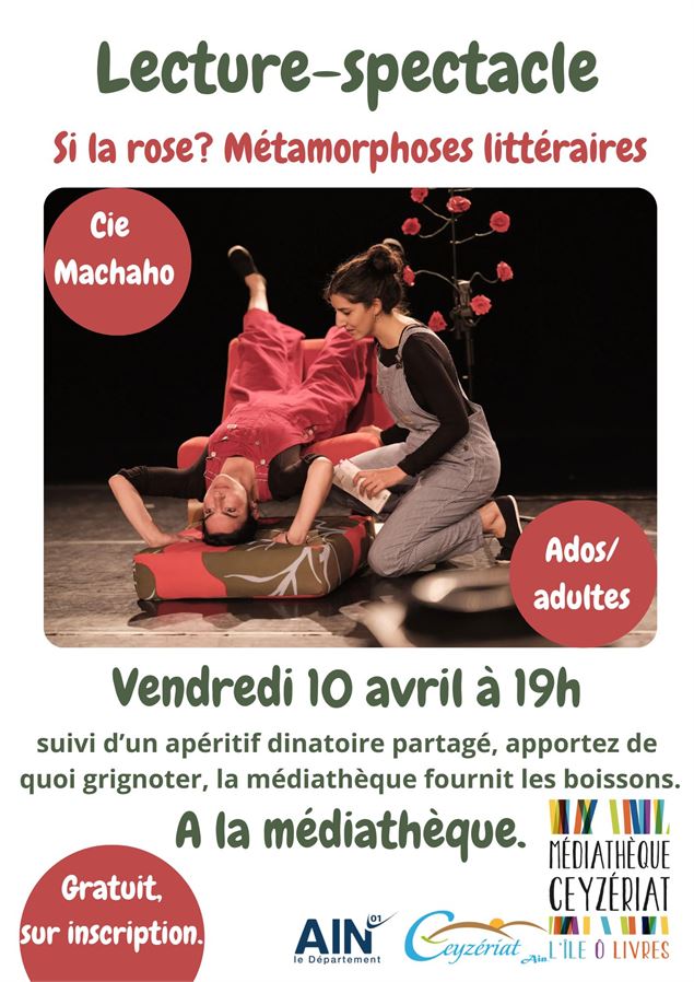 Lecture spectacle - Mediatheque municipale