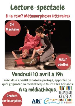 Lecture spectacle - Mediatheque municipale