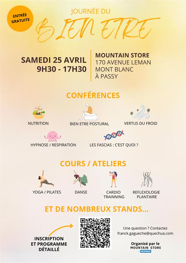 Affiche journée du bien-être