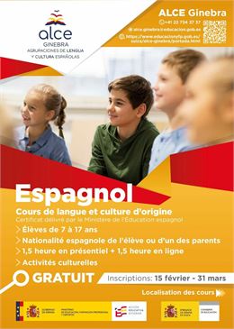 Cours d'espagnol pour enfants et jeunes - Consejería de Educación - Embajada de España