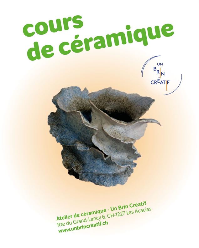 Cours de céramique - DR