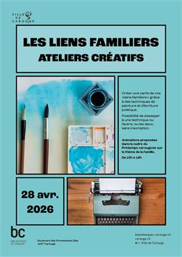 Les liens familiers : ateliers créatifs - DR