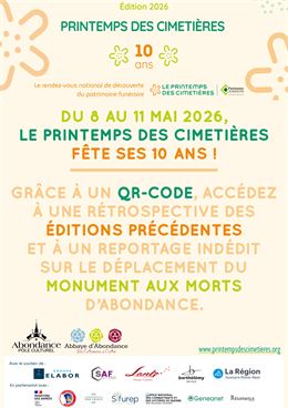 Le Printemps des Cimetières fête ses 10 ans !_Abondance - Pôle Culturel d'Abondance