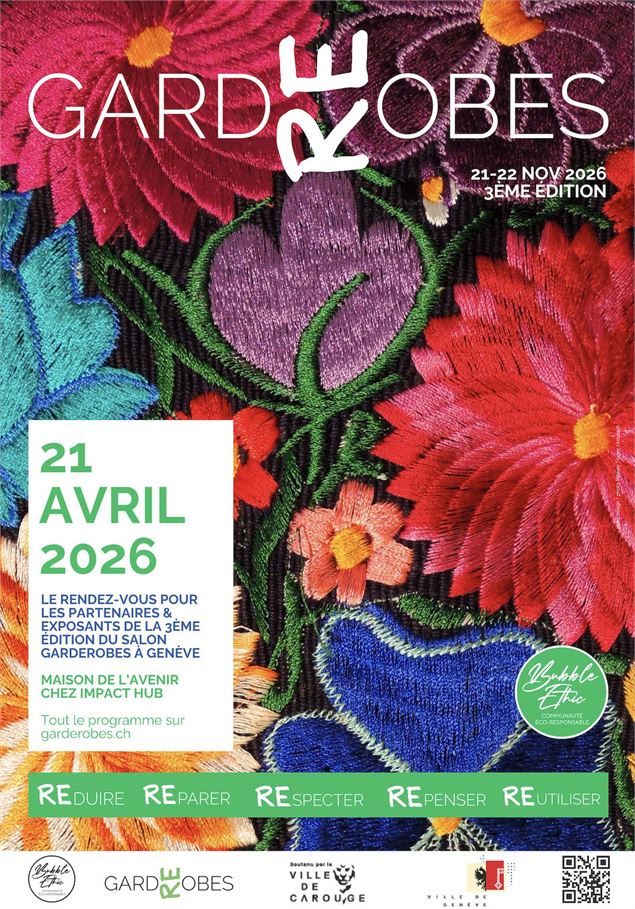 Lancement de la 3ème édition du salon Garderobes - Bubble Ethic