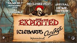 THE EXPLOITED + Les Clébards + Clivage - DR