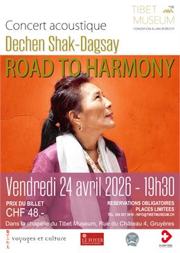 Concert acoustique de Dechen Shak-Dagsay: Road to Harmony_Gruyères