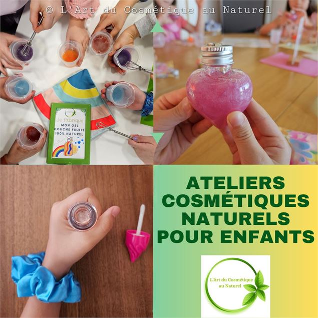 Organisez un atelier cosmétique naturel pour l'anniversaire de votre enfant! - Association L'Art du 