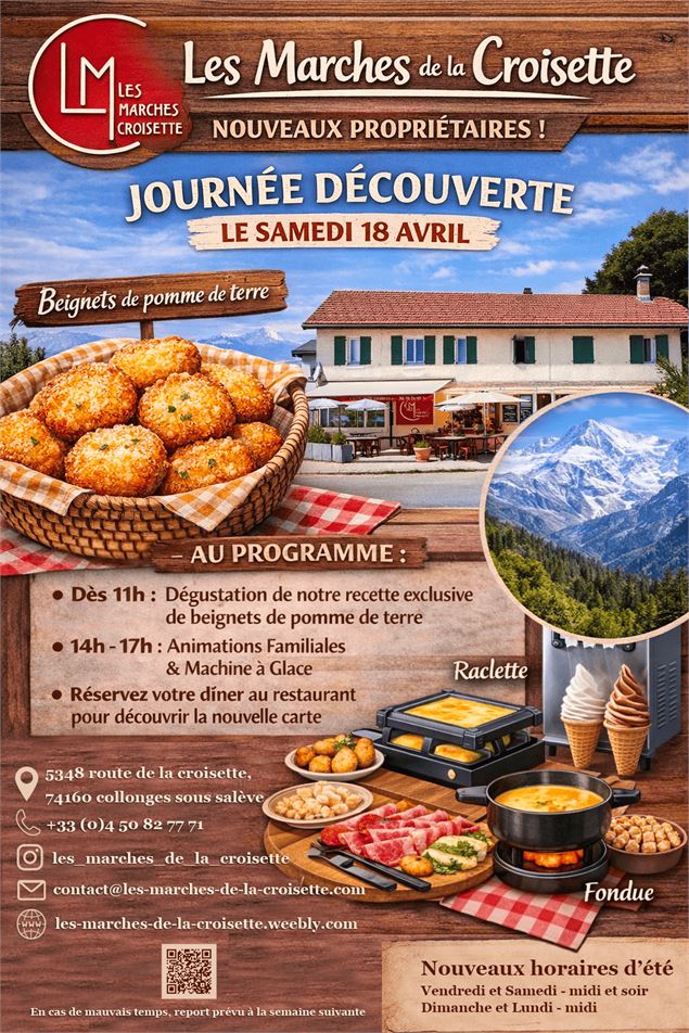 affiche événement Journée découverte - Les Marches de la Croisette