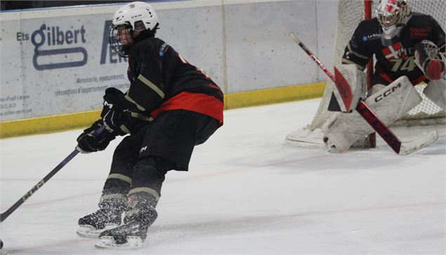 Hockey sur glace : Finale championnat de France U18_Megève - hc74