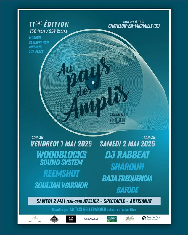 Affiche 2026 - Au pays des Amplis