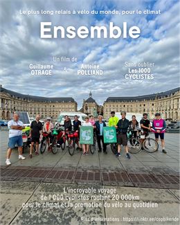 Film - ENSEMBLE - Le plus long relais à vélo du monde, pour le climat_Saint-Gervais-les-Bains - COP 