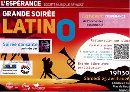 Grande "soirée Latino" - L'Espérance
