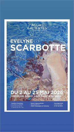 Exposition de peinture "Collection aquatique" d'Evelyne Scarbotte à l'Espace Aguascalientes_Champagn