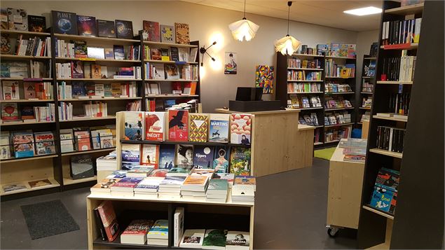 Une boutique avec un grand choix de livres - Adeline BES