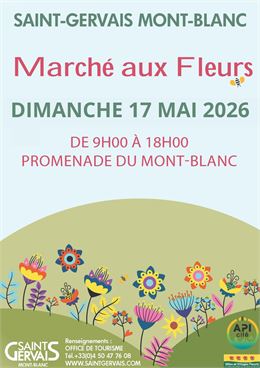 Marché aux fleurs_Saint-Gervais-les-Bains