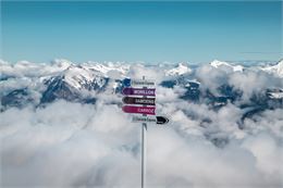 Parcours d'orientation sur les pistes à Samoëns_Samoëns - @Samoens