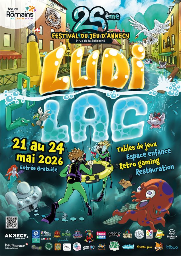 Ludilac : Festival du jeu d'Annecy_Annecy - MJC Forum des Romains