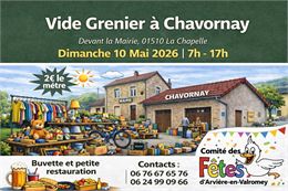 Vide grenier à Chavornay_Arvière-en-Valromey - Comité des fêtes Arvière en Valromey