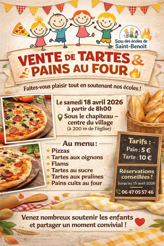 Fête du four de Saint Benoit_Groslée-Saint-Benoit - Sou des Ecoles de Saint Benoit