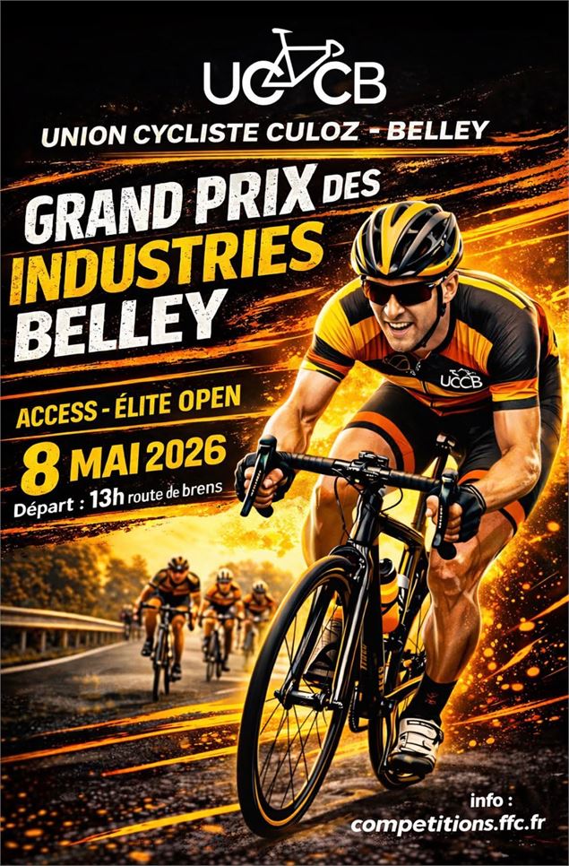 Course cycliste : Grand Prix des Industries de Belley_Belley - UCCB