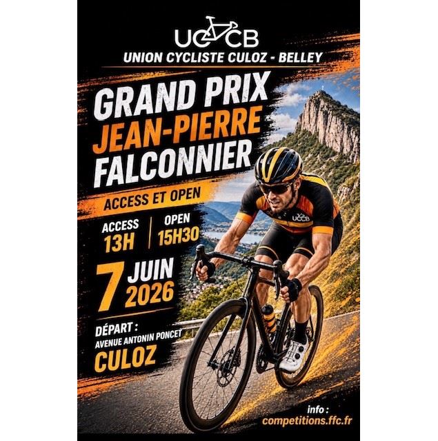 Course cycliste : Grand Prix Jean Pierre Falconnier_Culoz-Béon