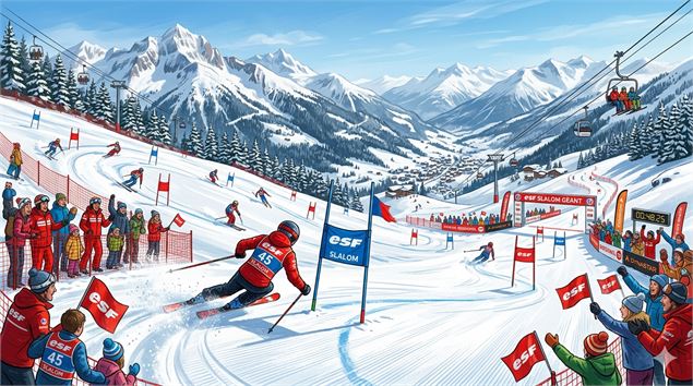 illustration course district 74 - OT FLaine - IA