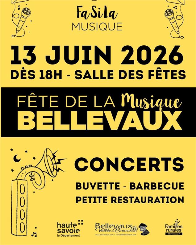 Fête de la Musique_ Bellevaux - Fasila Musique