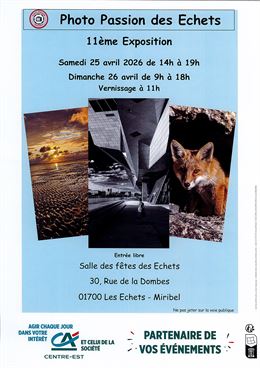 11ème exposition photos - Club Photo Passion des Echets