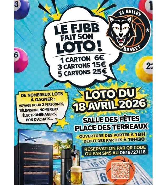 Loto du Club de Basket de Belley_Belley - Basket de Belley