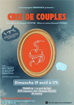Pièce de théâtre "cris de couple"_Saint-Jorioz