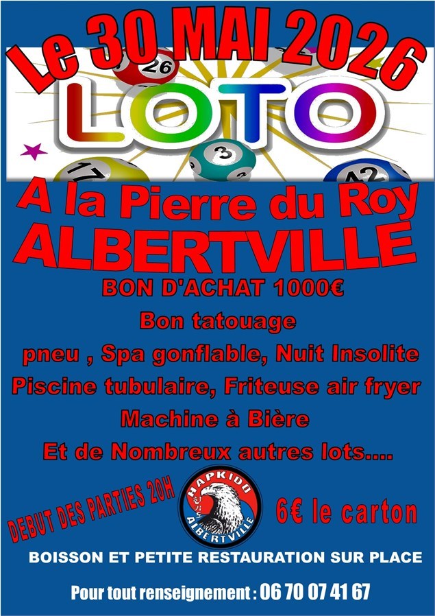 super loto du club d'hapkido