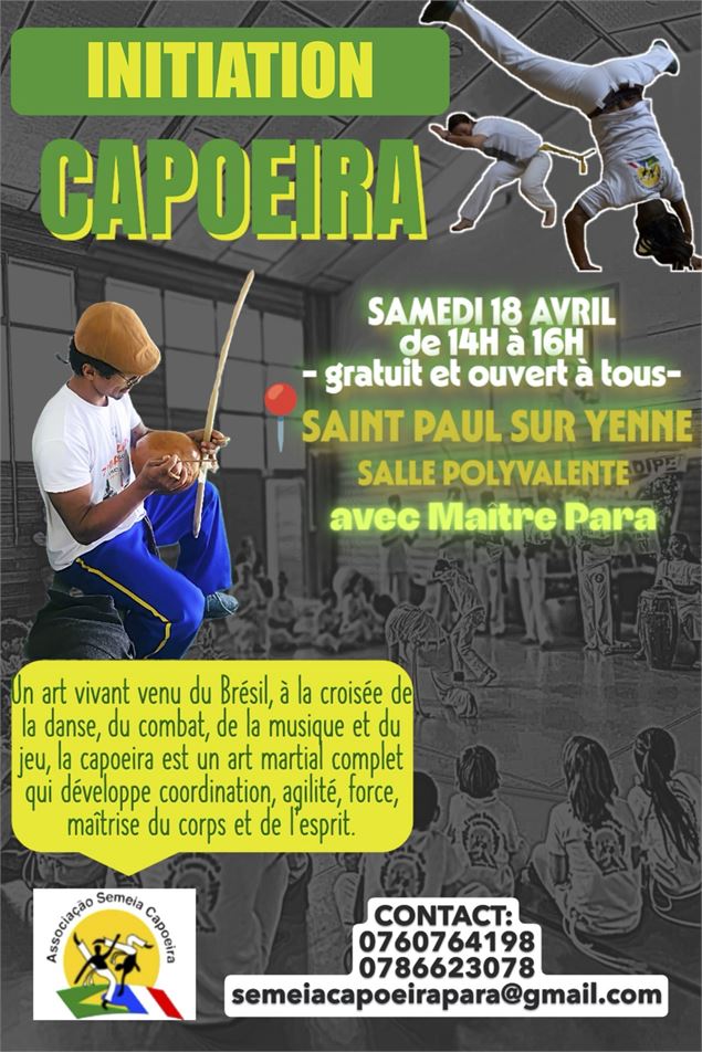 Rencontre-initiation à la Capoeira - semeia