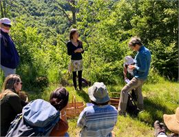 Balade plantes comestibles en Savoie - Muriel Lallée