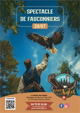 Affiche Spectacle de Fauconnier - @lagenceeponyme