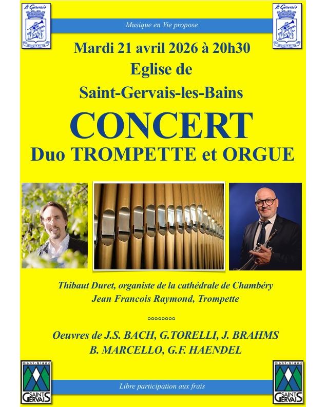 Concert de trompette et orgue_Saint-Gervais-les-Bains
