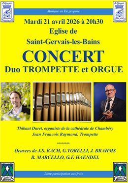 Concert de trompette et orgue_Saint-Gervais-les-Bains